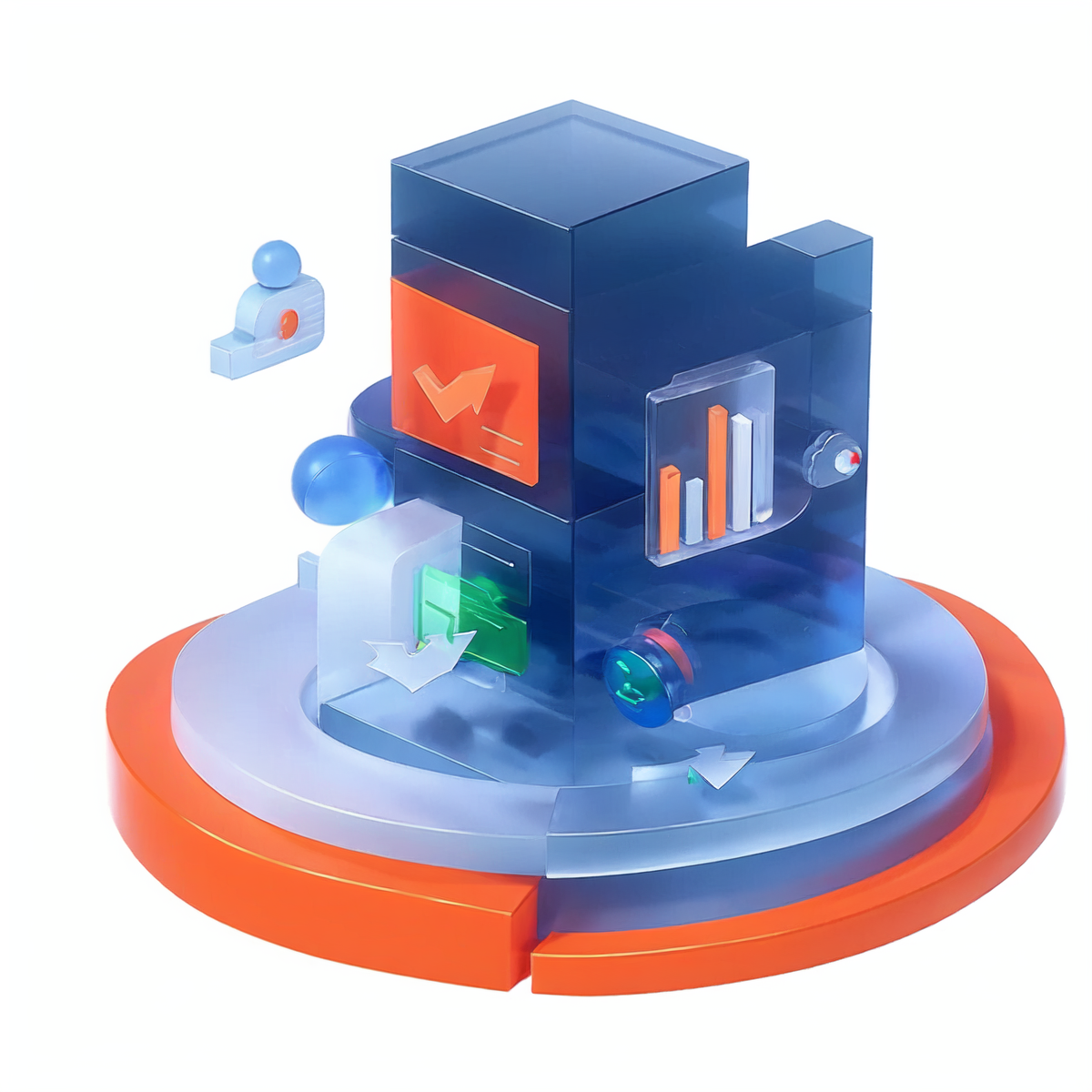 00327-595060263-platform, technology, cylinders, cube, arrow data,circuit data,triangles, green data,orange cloud, stap data,machine data,electr.png